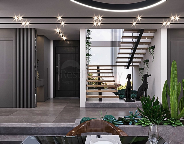 فيلا 4+1 في دوشيمالتي-منطقة أنطاليا