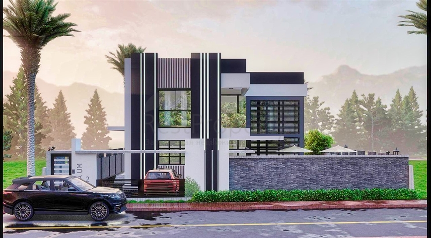 فيلا 4+1 في دوشيمالتي-منطقة أنطاليا