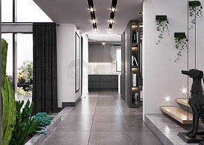 فيلا 4+1 في دوشيمالتي-منطقة أنطاليا