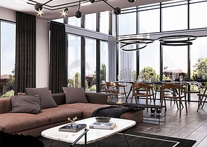 فيلا 4+1 في دوشيمالتي-منطقة أنطاليا