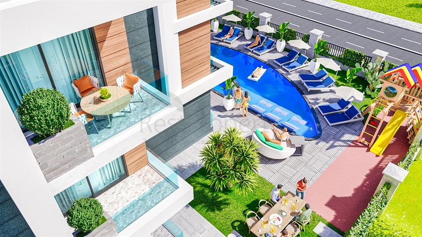 مشروع استثماري في منطقة التينتاس-أنطاليا 