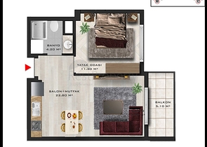 مشروع استثماري في ألتينتاس-منطقة أنطاليا الصغيرة