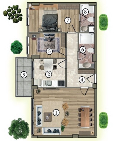 مشروع استثماري في منطقة كيبيز-أنطاليا