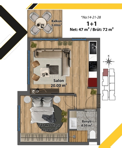 مشروع استثماري في منطقة التينتاس-أنطاليا