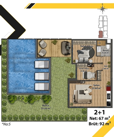 مشروع استثماري في منطقة التينتاس-أنطاليا