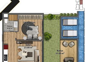 مشروع استثماري في منطقة التينتاس-أنطاليا