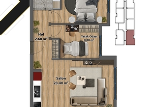 مشروع استثماري في منطقة التينتاس-أنطاليا
