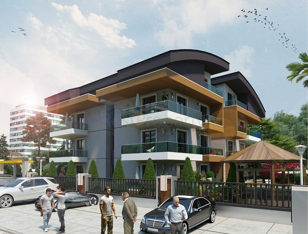 شقة 1 + 1 في منطقة بيليك أنطاليا 