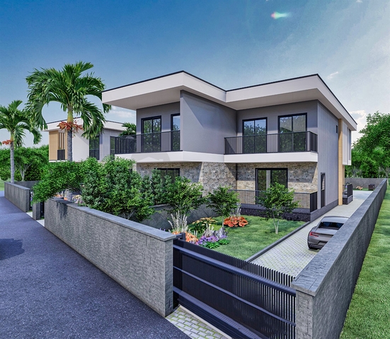 فلل 4 + 2 في دوشيمالتي-منطقة أنطاليا 