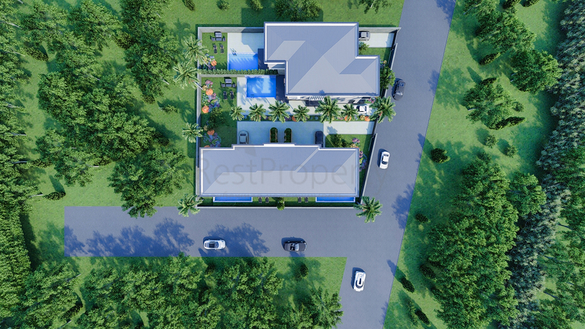 فلل 4 + 2 في دوشيمالتي-منطقة أنطاليا 