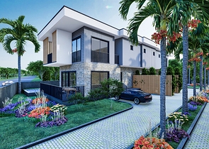 فلل 4 + 2 في دوشيمالتي-منطقة أنطاليا 