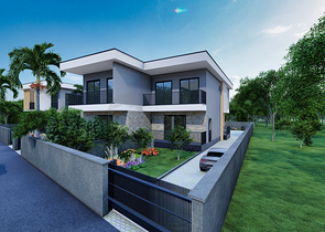 فلل 4 + 2 في دوشيمالتي-منطقة أنطاليا 