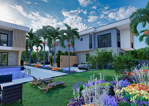 فلل 4 + 2 في دوشيمالتي-منطقة أنطاليا 