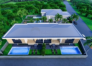 فلل 4 + 2 في دوشيمالتي-منطقة أنطاليا 