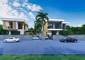 فلل 4 + 2 في دوشيمالتي-منطقة أنطاليا 