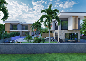 فلل 4 + 2 في دوشيمالتي-منطقة أنطاليا 