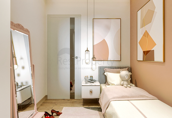 شقق 3+1 في كيبيز-منطقة أنطاليا