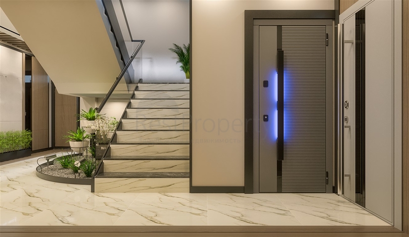 شقق 3+1 في كيبيز-منطقة أنطاليا