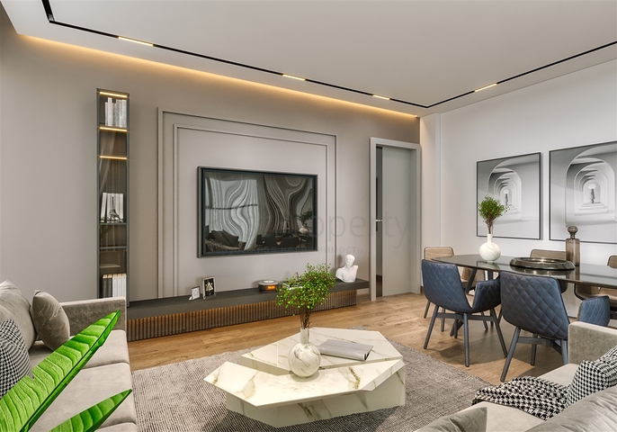 شقق 3+1 في كيبيز-منطقة أنطاليا