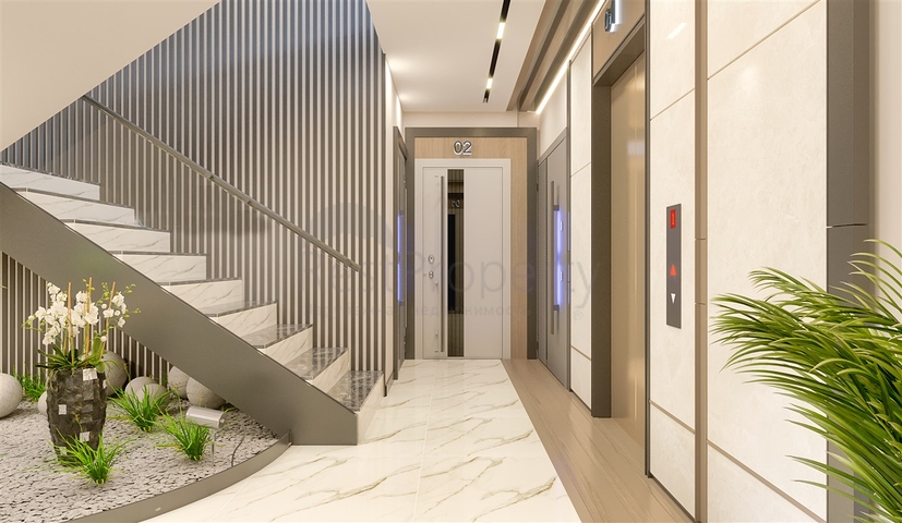 شقق 3+1 في كيبيز-منطقة أنطاليا