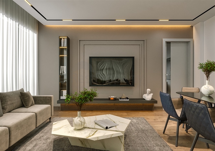 شقق 3+1 في كيبيز-منطقة أنطاليا