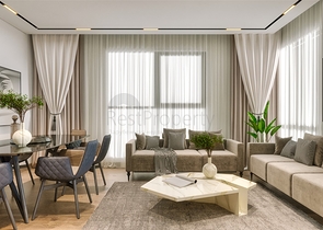 شقق 3+1 في كيبيز-منطقة أنطاليا