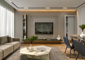 شقق 3+1 في كيبيز-منطقة أنطاليا