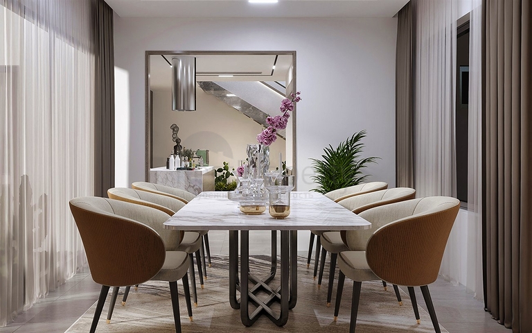 مشروع استثماري ، فلل في منطقة دوشيمالتي-أنطاليا