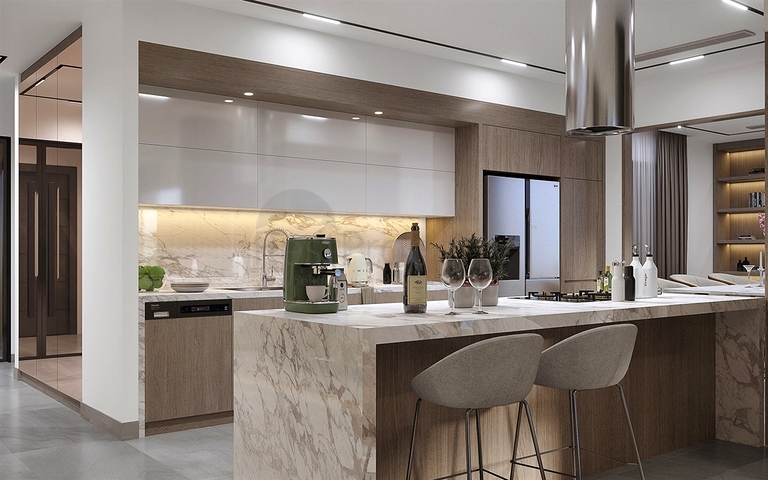 مشروع استثماري ، فلل في منطقة دوشيمالتي-أنطاليا