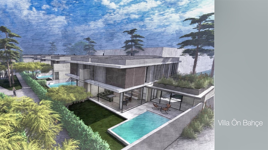 مشروع استثماري ، فلل في منطقة دوشيمالتي-أنطاليا