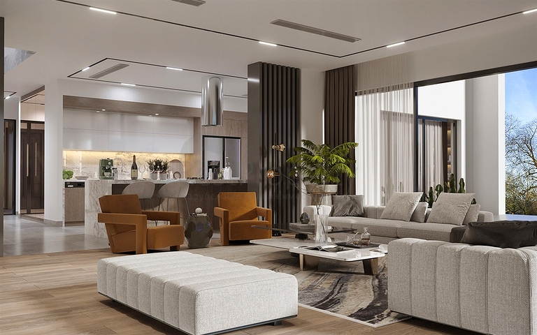 مشروع استثماري ، فلل في منطقة دوشيمالتي-أنطاليا