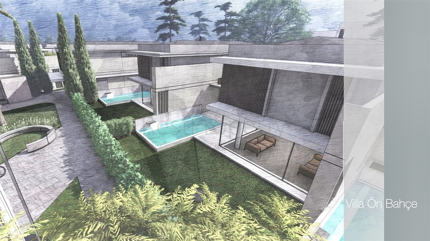 مشروع استثماري ، فلل في منطقة دوشيمالتي-أنطاليا