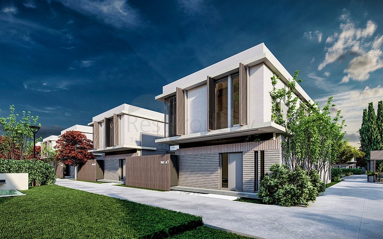 مشروع استثماري ، فلل في منطقة دوشيمالتي-أنطاليا