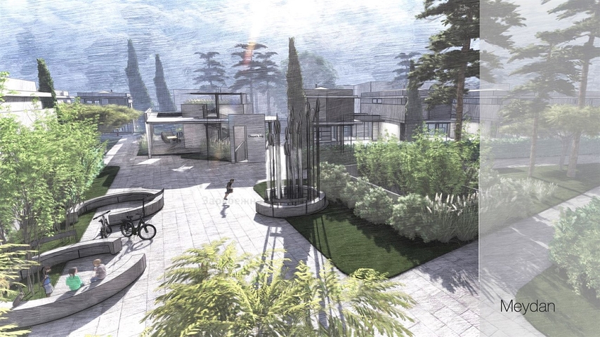 مشروع استثماري ، فلل في منطقة دوشيمالتي-أنطاليا