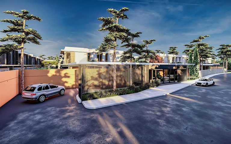 مشروع استثماري ، فلل في منطقة دوشيمالتي-أنطاليا