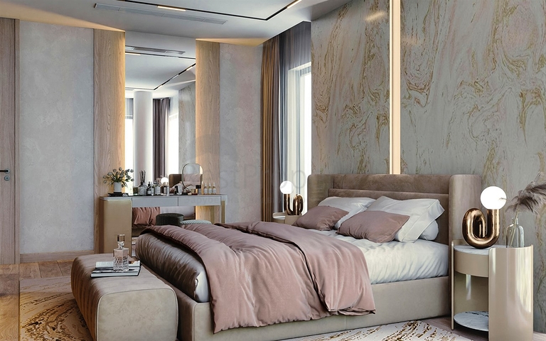 مشروع استثماري ، فلل في منطقة دوشيمالتي-أنطاليا