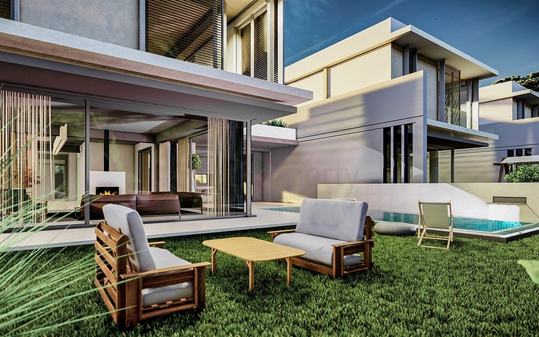 مشروع استثماري ، فلل في منطقة دوشيمالتي-أنطاليا