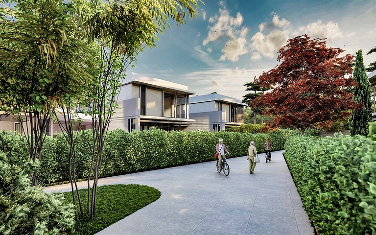 مشروع استثماري ، فلل في منطقة دوشيمالتي-أنطاليا