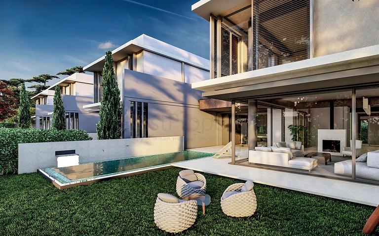 مشروع استثماري ، فلل في منطقة دوشيمالتي-أنطاليا