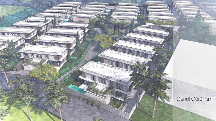 مشروع استثماري ، فلل في منطقة دوشيمالتي-أنطاليا