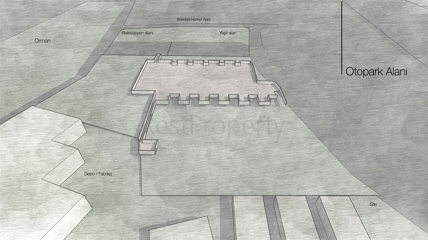 مشروع استثماري ، فلل في منطقة دوشيمالتي-أنطاليا
