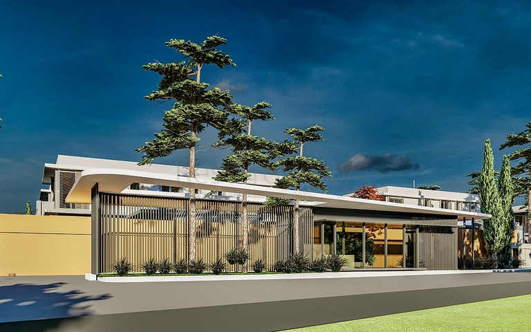 مشروع استثماري ، فلل في منطقة دوشيمالتي-أنطاليا