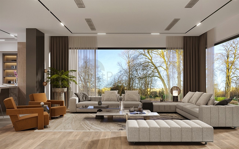 مشروع استثماري ، فلل في منطقة دوشيمالتي-أنطاليا