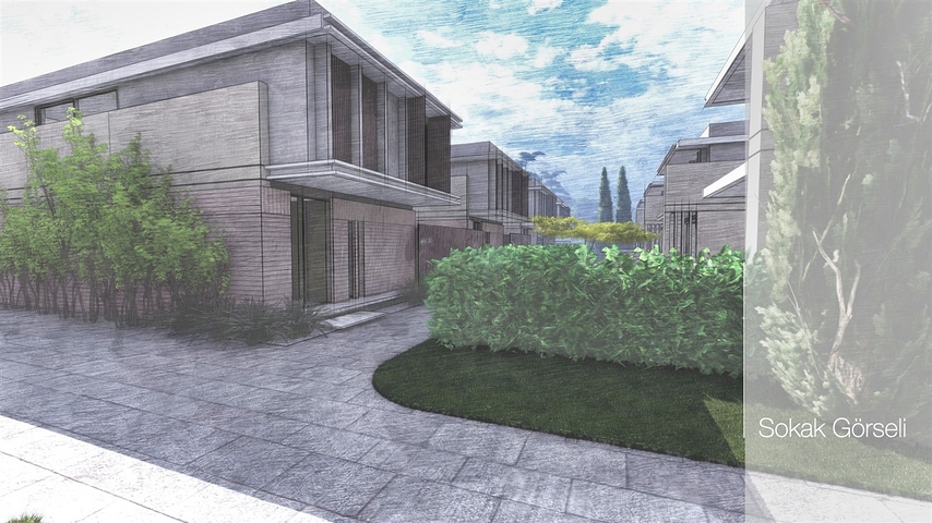 مشروع استثماري ، فلل في منطقة دوشيمالتي-أنطاليا