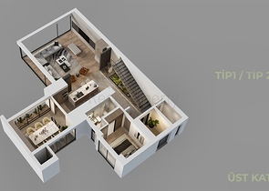 مشروع استثماري ، فلل في منطقة دوشيمالتي-أنطاليا