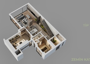 مشروع استثماري ، فلل في منطقة دوشيمالتي-أنطاليا