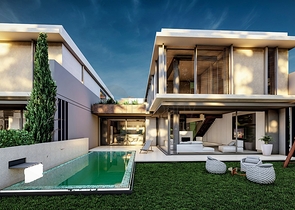 مشروع استثماري ، فلل في منطقة دوشيمالتي-أنطاليا