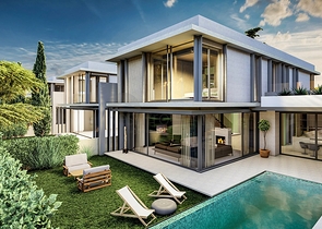 مشروع استثماري ، فلل في منطقة دوشيمالتي-أنطاليا