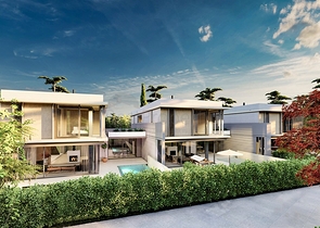 مشروع استثماري ، فلل في منطقة دوشيمالتي-أنطاليا