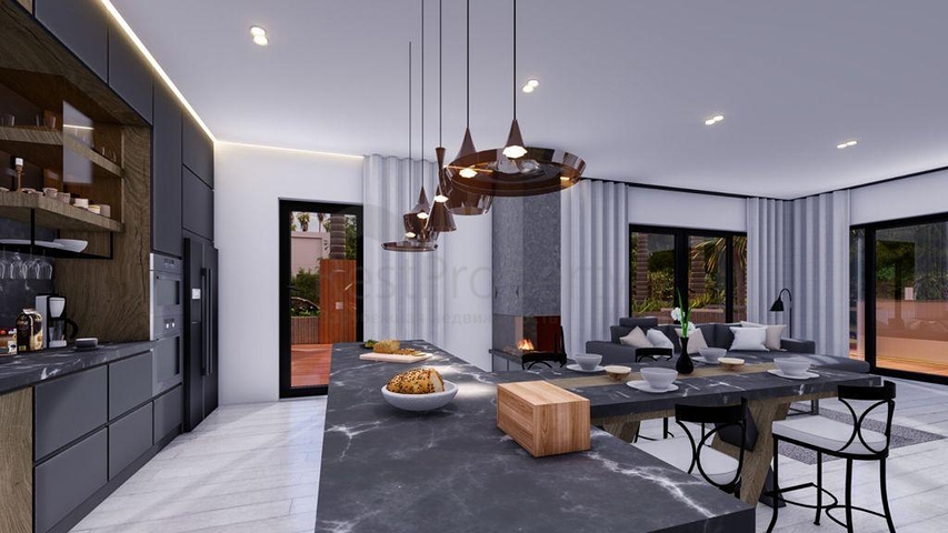 فيلا 5+1 في دوشيمالتي-منطقة أنطاليا